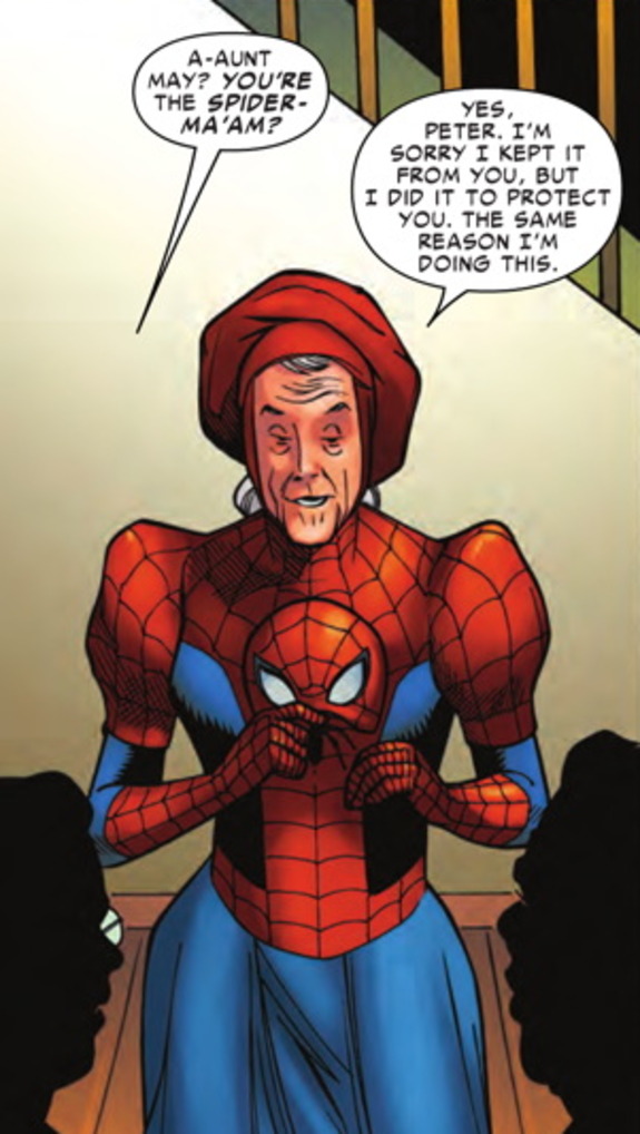 Aunt May Spiderverse.