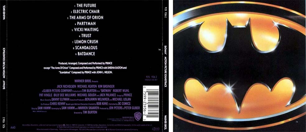 Slither Sounds: Classick reviews Prince's “Batman” soundtrack (1989) | The  CSPN